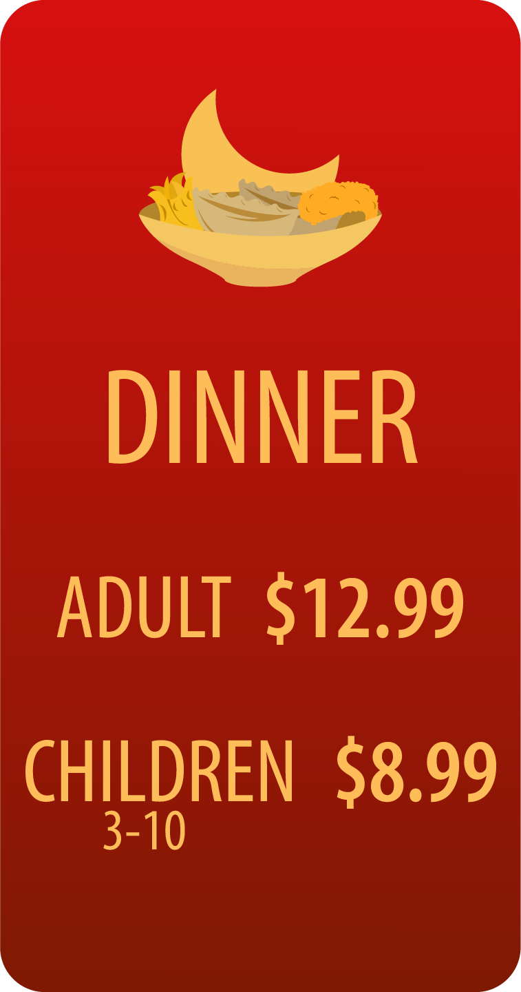 dinner pricing graphic